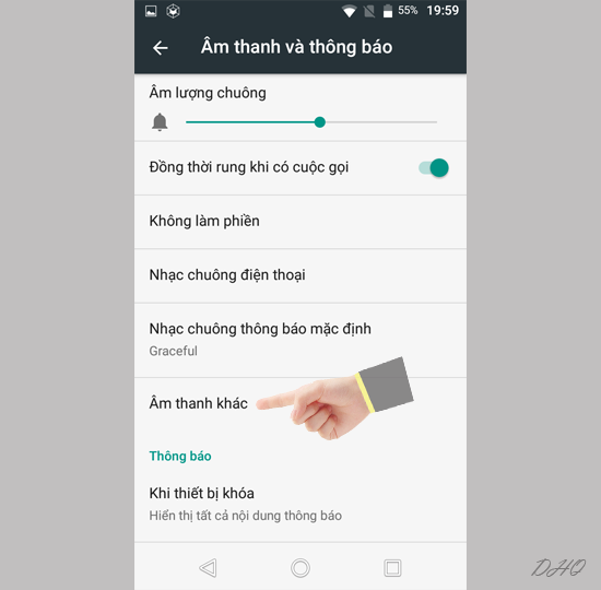 Chọn âm thanh khác